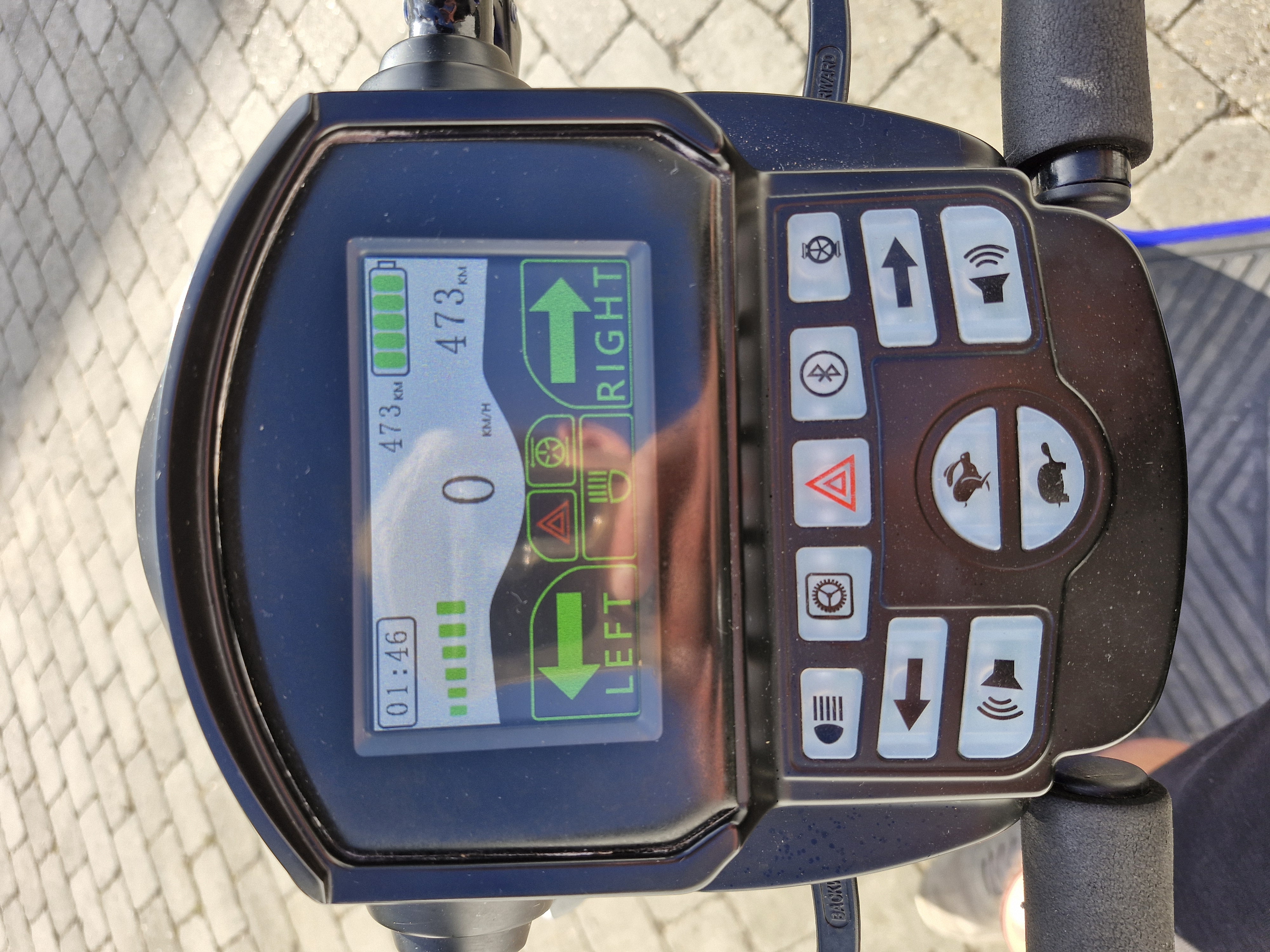 🔵 Dream bike CW1400 – 4-hjulet el-scooter – billede 4 af 4